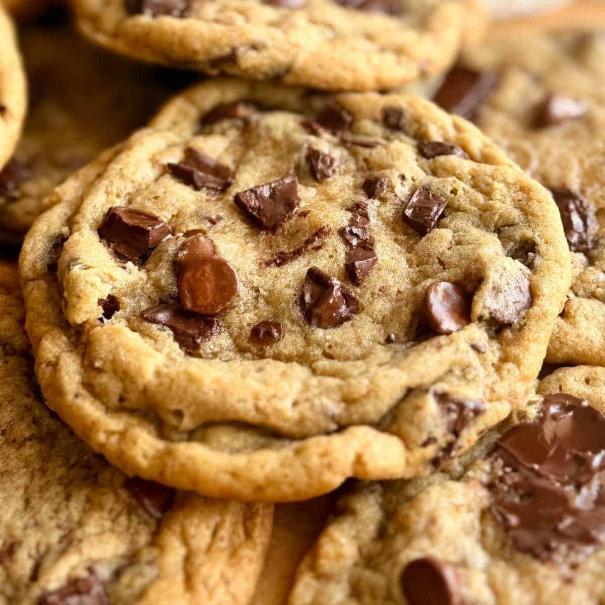 sourdough brown butter cookies - feature photo