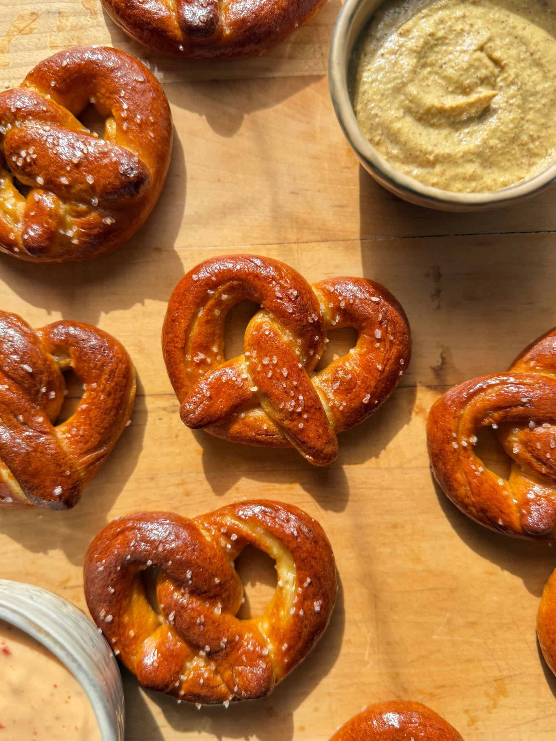 Homemade Mini Soft Pretzels