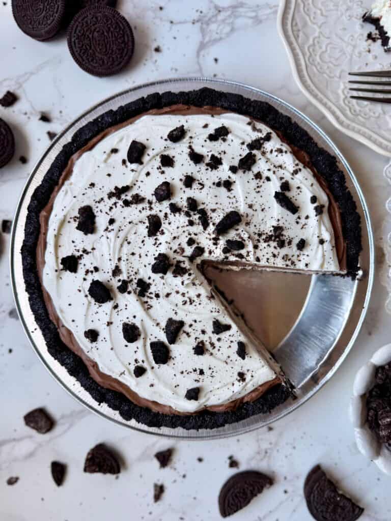 Triple Layer Oreo Cream Pie